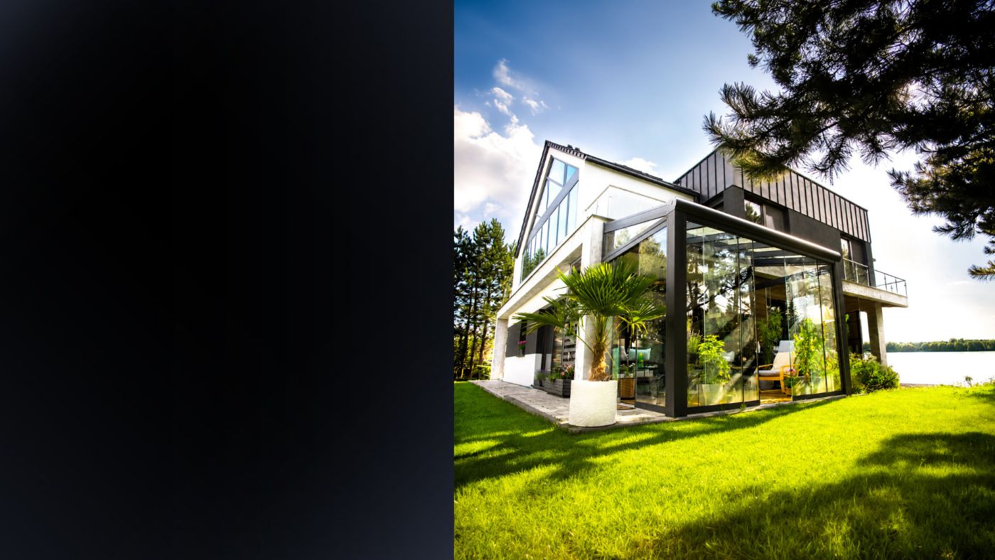 Nowoczesna weranda aluminiowa przy domu